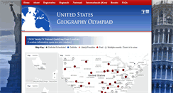 Desktop Screenshot of geographyolympiad.com